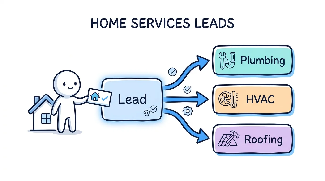 Home Services Lead Generation: How to Get Exclusive HVAC, Roofing & Plumbing Leads in 2026