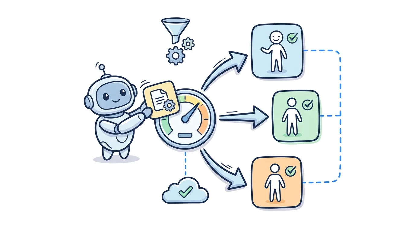 Insurance lead distribution flow with automated scoring