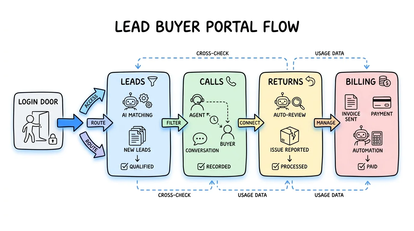 What Is a Lead Buyer Portal? Lead Distro AI's Buyer Portal Explained