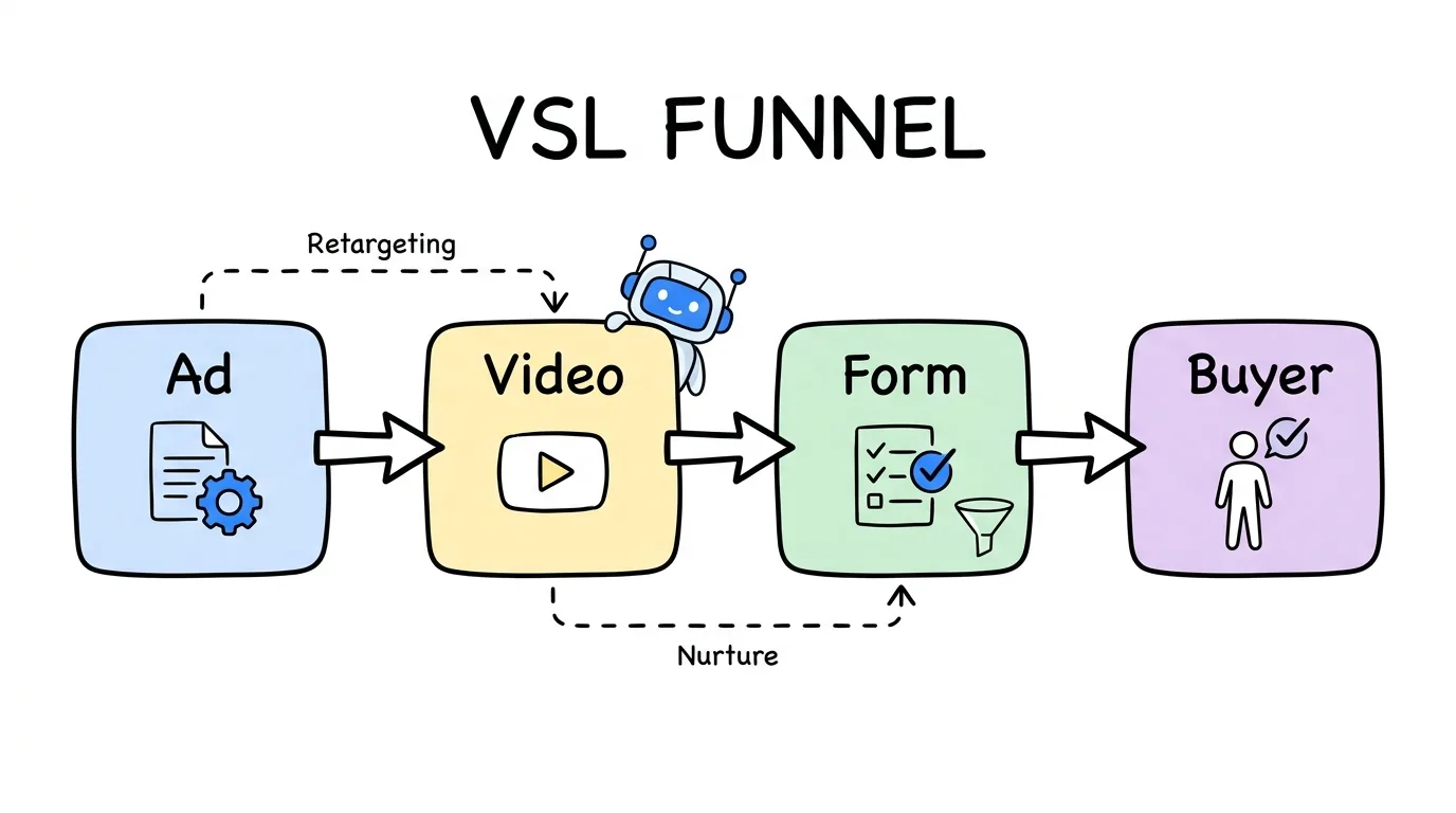 VSL Funnel: What It Is and How to Build One for Lead Gen